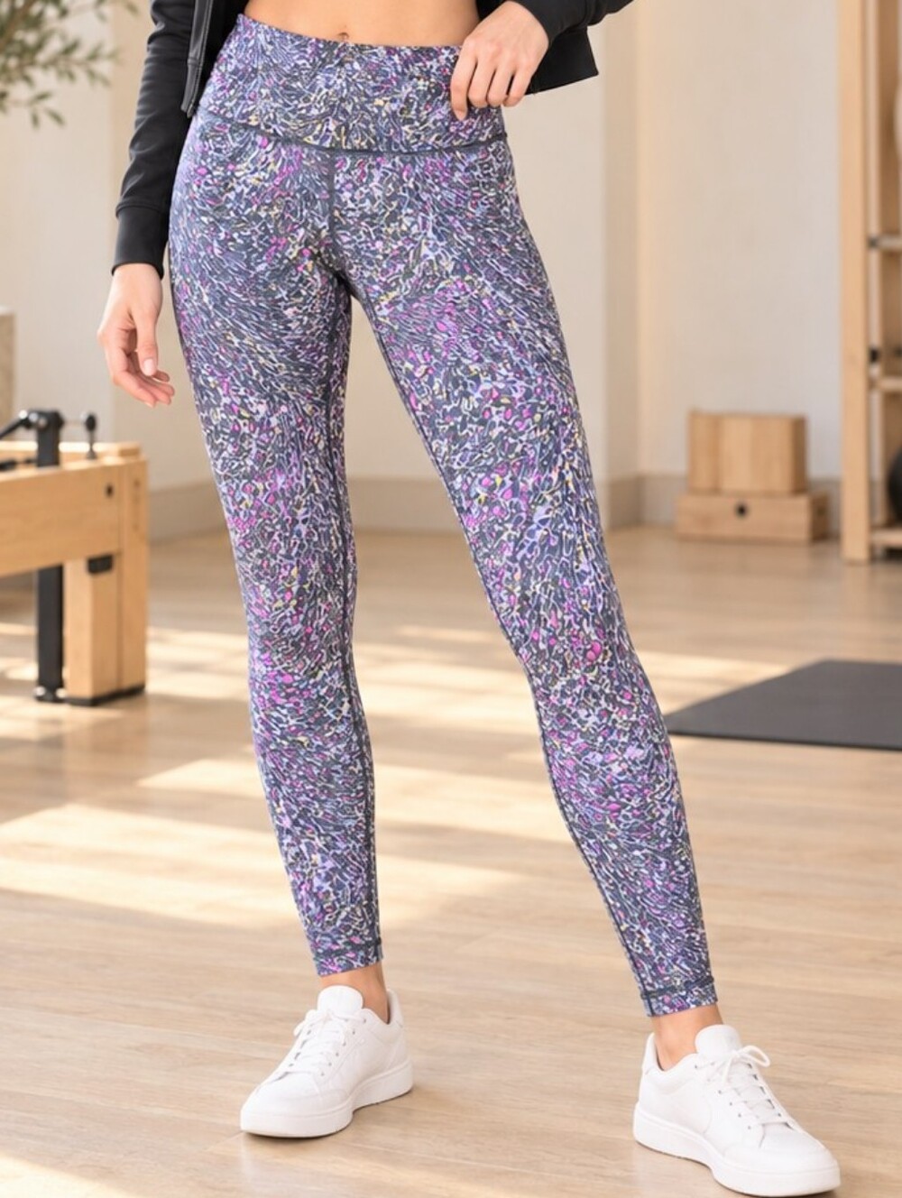 lululemon Drop It Like It's Hot Pant Butterfly Texture Luxtreme Size 10